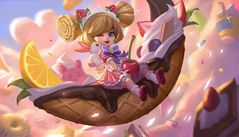 Skin Chang'e Hello Kitty 2