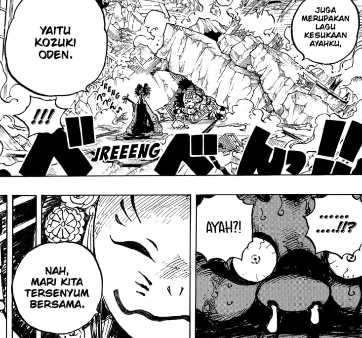 Orochi Mengetahui Identitas Asli Komurasaki | manga One Piece 1041