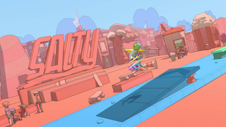 Review Game OlliOlli World, Nagih Seperti Permen Masa Kecil