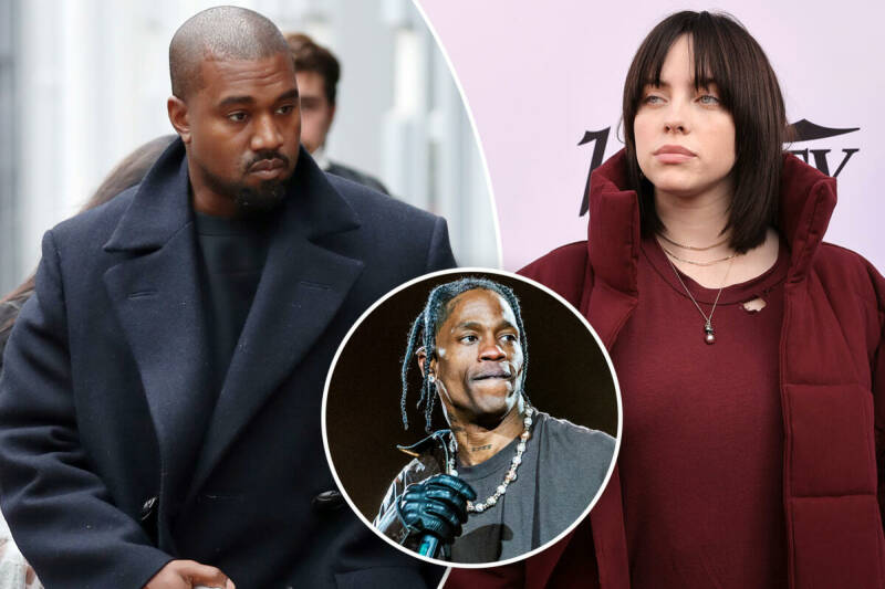Kanye West, Billie Eilish, dan Travis Scott | New York Porst