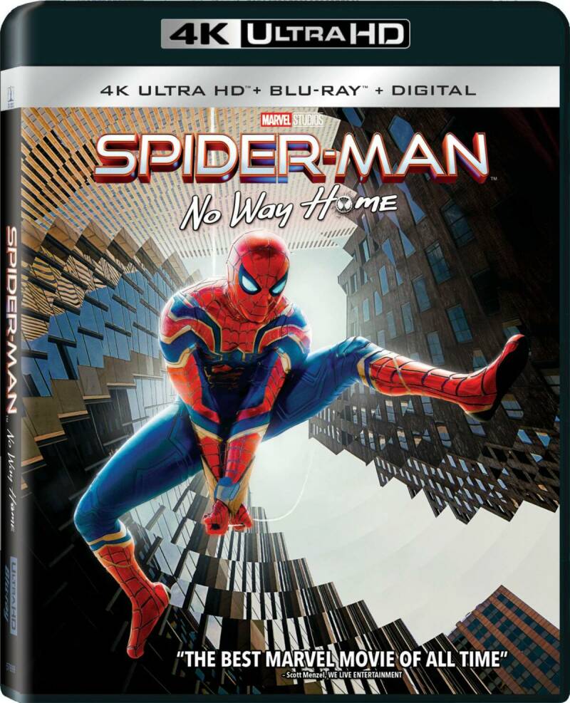 Spider Man No Way Home Blu Ray