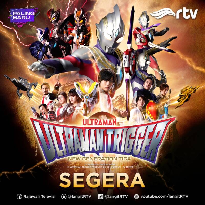 Poster Ultraman Trigger RTV | Instagram @langitrtv