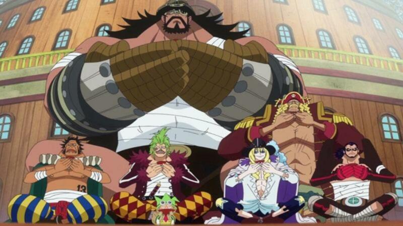 Armada Besar Topi Jerami Memegang Vivre Card Luffy