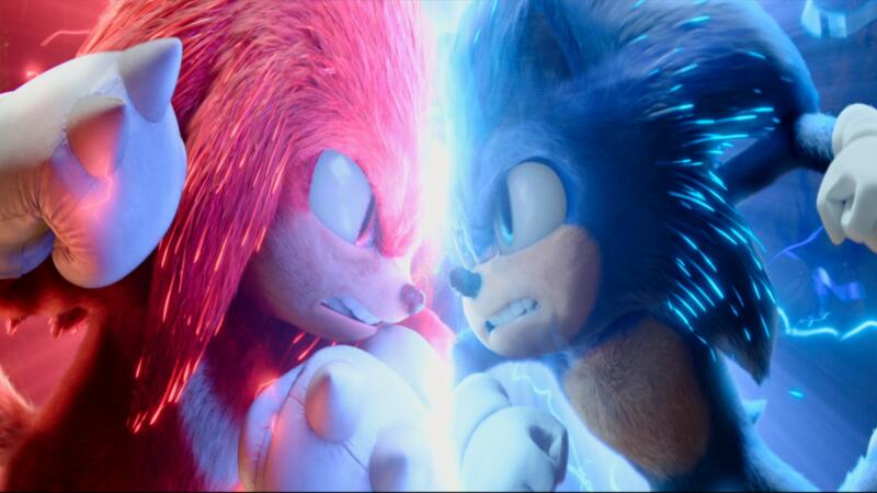 fans menyaksikan sonic the hedgehog 2