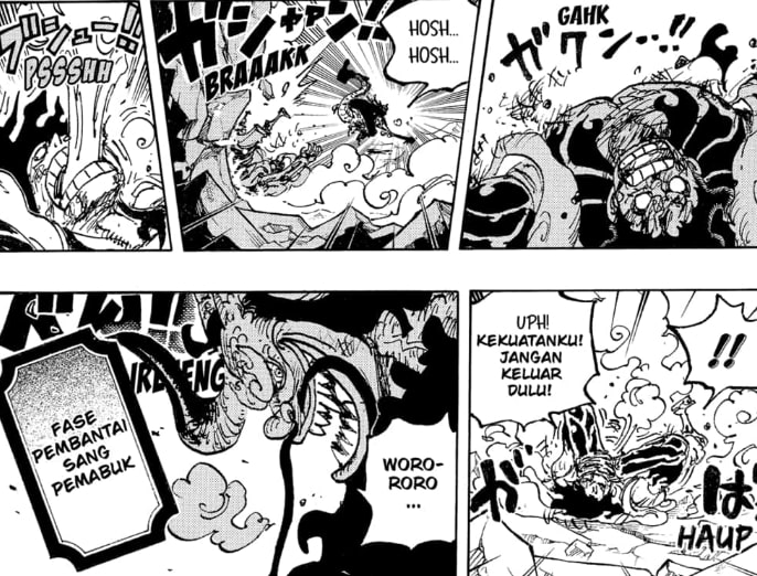 Luffy Sudah Mencapai Batas | Manga One Piece 1042