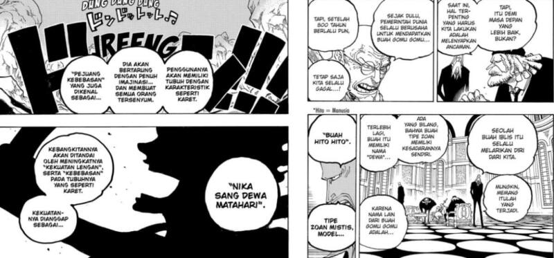 Nama Lain Dari Gomu Gomu No Mi | Manga One Piece 1044