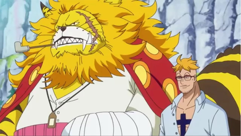 Nekomamushi | karakter One Piece yang punya luka di wajah
