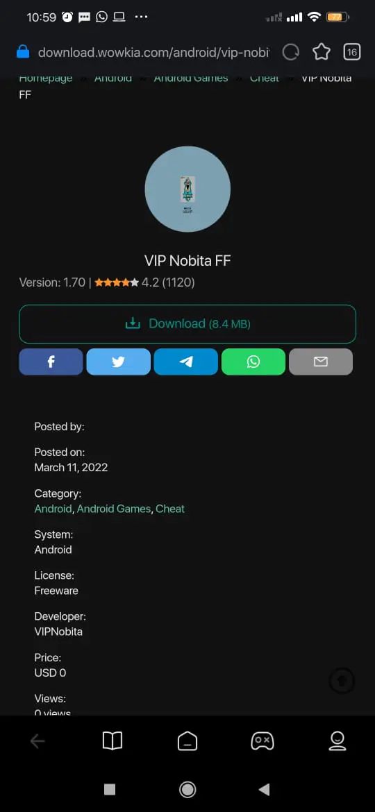Descargar VIP Nobita FF MOD APK 1.70.3 para Android