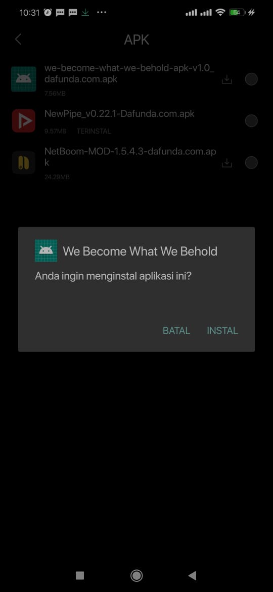 We Become What We Behold APK