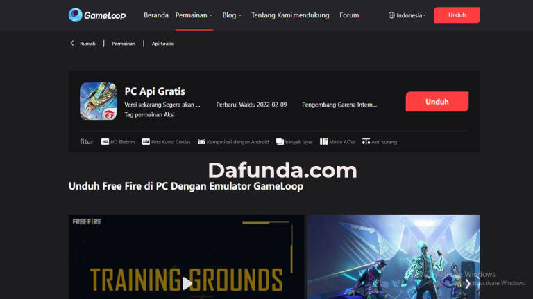 Gameloop FF, Emulator Free Fire Paling Ringan di PC!