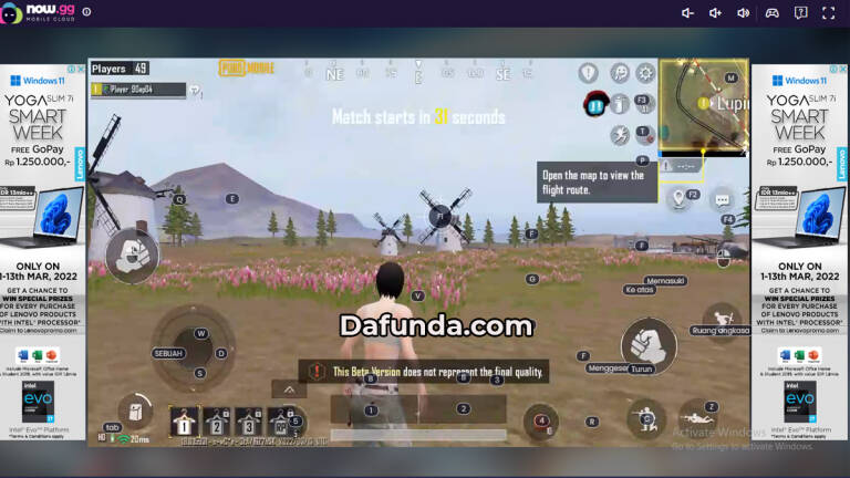 GG Now PUBG, Main PUBG Mobile Cukup Pakek Browser!