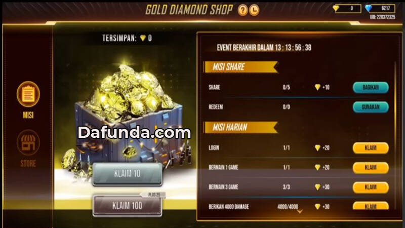 Gold Diamond Shop Ff 1