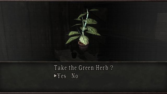 Green Herb Resident Evil Capcom