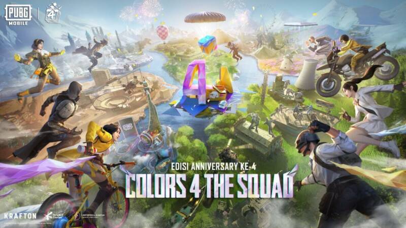 Pubg Mobile Anniversary 4th 1