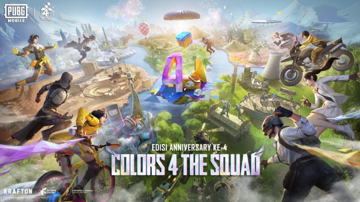 Pubg Mobile Anniversary 4th 1