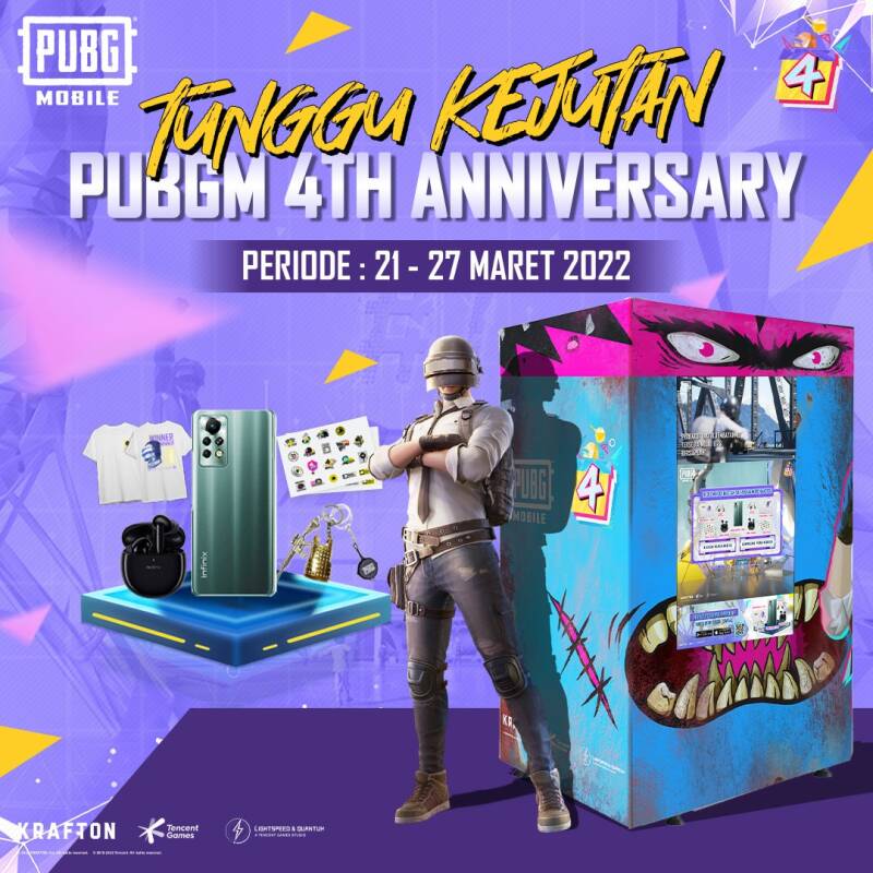 Pubg Mobile Anniversary 4th 2