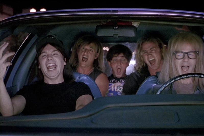 Waynes World Bohemian Rhapsody Car Queen