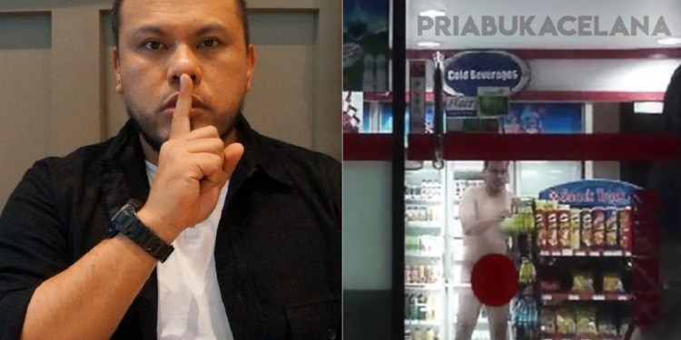 Cerita Joko Anwar yang dulu pernah lakukan aksi telanjang kala berbelanja di minimarket | Twitter @senyawatuhan