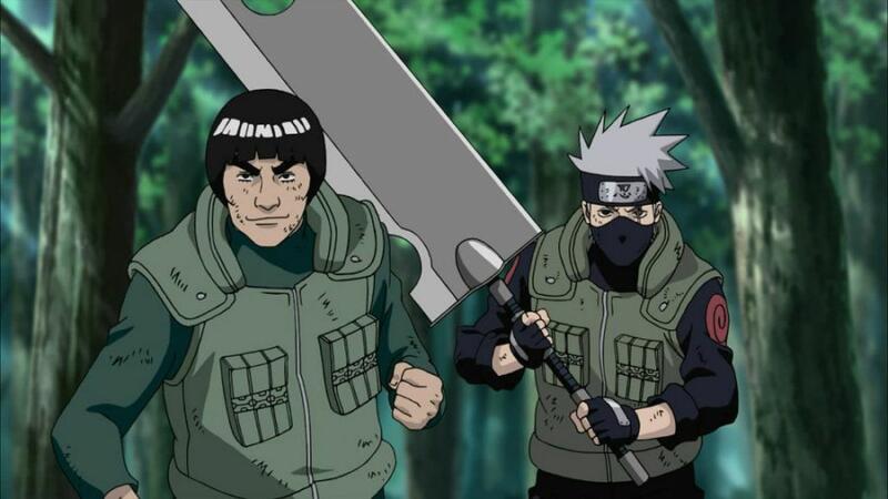 Kakashi Hatake Dan Guy | rival terkuat di Naruto