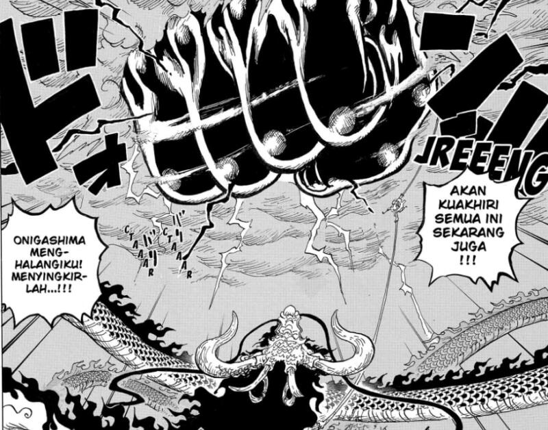 Luffy Akan Mengakhiri Pertarungan Melawan Kaido | Manga One Piece 1047