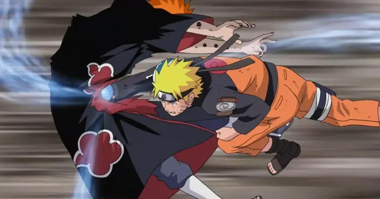 Naruto Uzumaki Melawan Pain