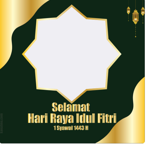 Twibbon hari raya idul fitri 2022