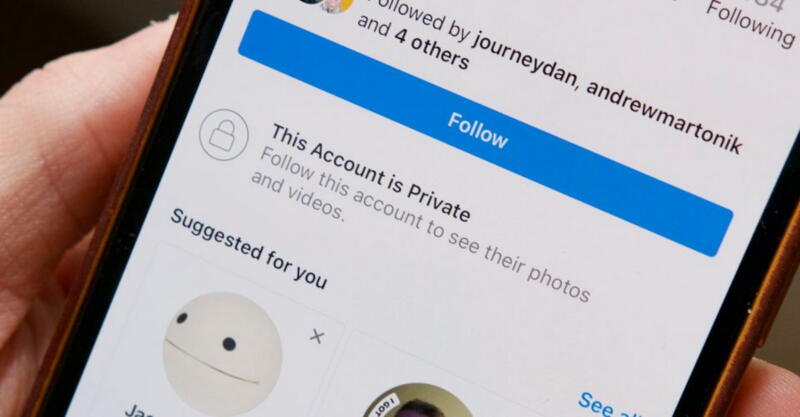 melihat profil instagram privat