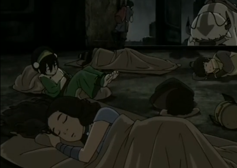 Nickelodeon Avatar The Legend Of Aang Toph Tidur