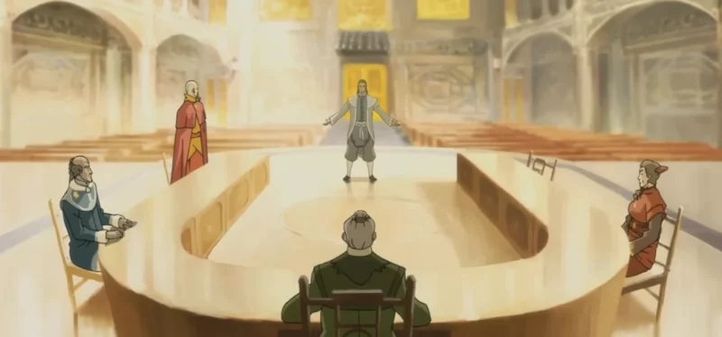 Nickelodeon Avatar The Legend Of Korra United Republic City Council