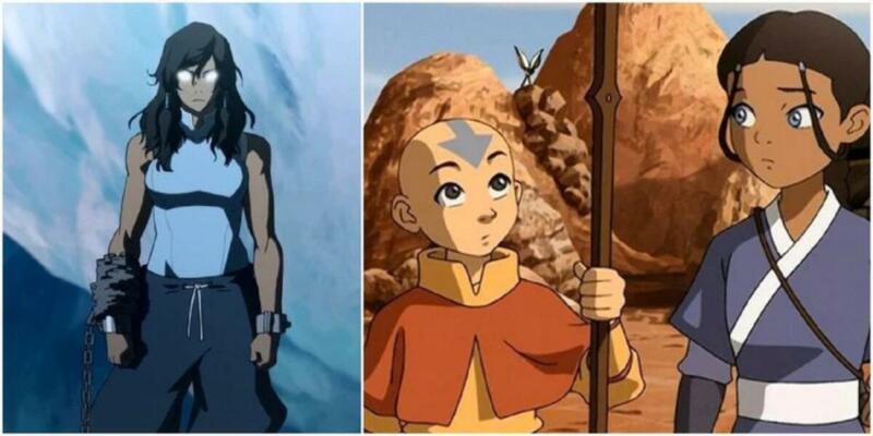 Avatar Korra dan Avatar Aang | Screen Rant