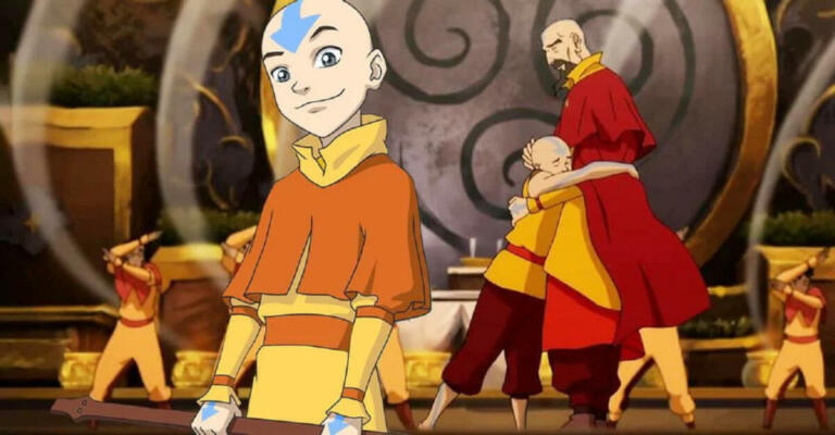 Inilah Makna Tato Panah Yang Ada Di Tubuh Avatar Aang, Bukan Sekedar Hiasan Saja