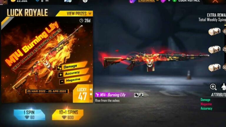Bocoran Weapon Royale FF April 2022, Begini Detailnya!
