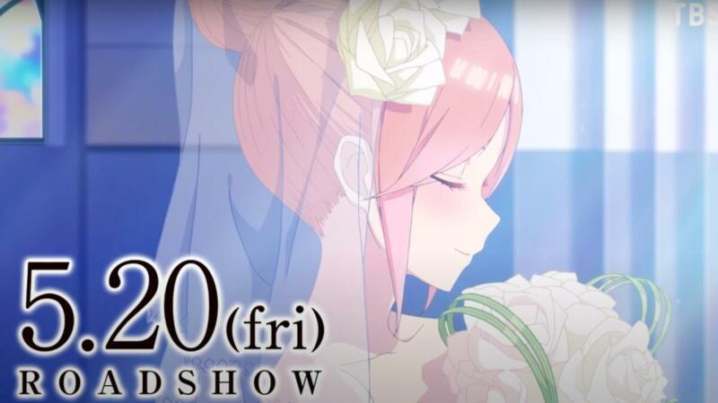 Go Toubun No Hanayome Movie Telah Memperlihatkan Trailernya