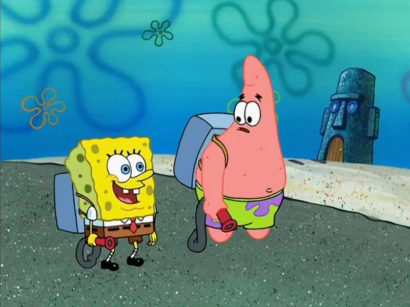 Nickelodeon Spongebob Squarepants Squidville Spongebob Patrick