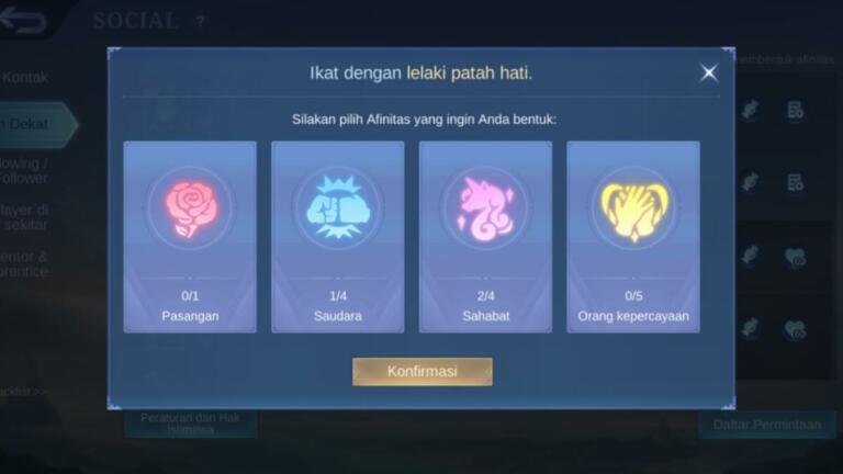 Apa itu Afinitas Mobile Legends dan Bagaimana Cara Mendapatkannya?