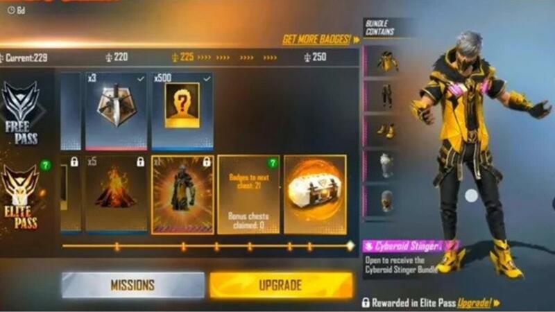 Bocoran Bundle Elite Pass Free Fire Season 50