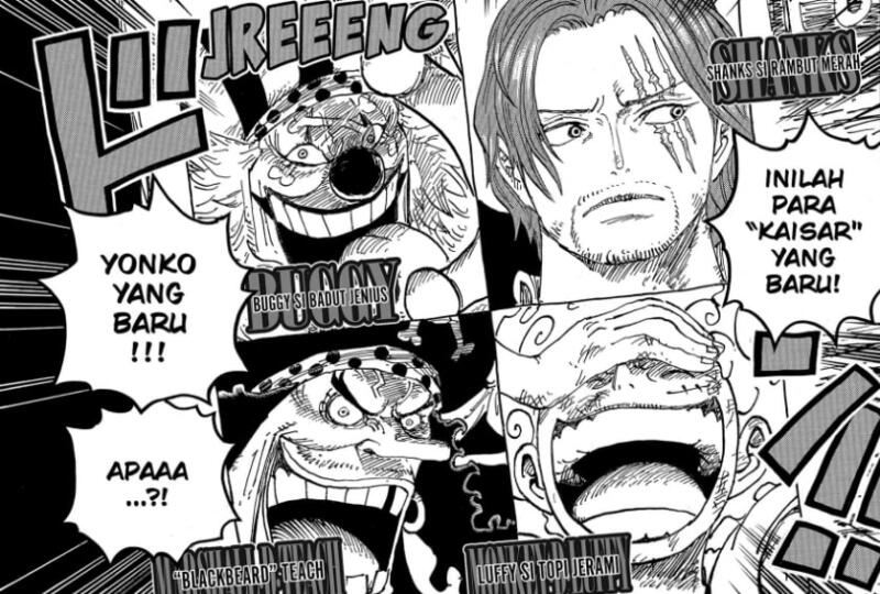 Daftar Kaisar Laut Yang Baru | Manga One Piece chapter 1053