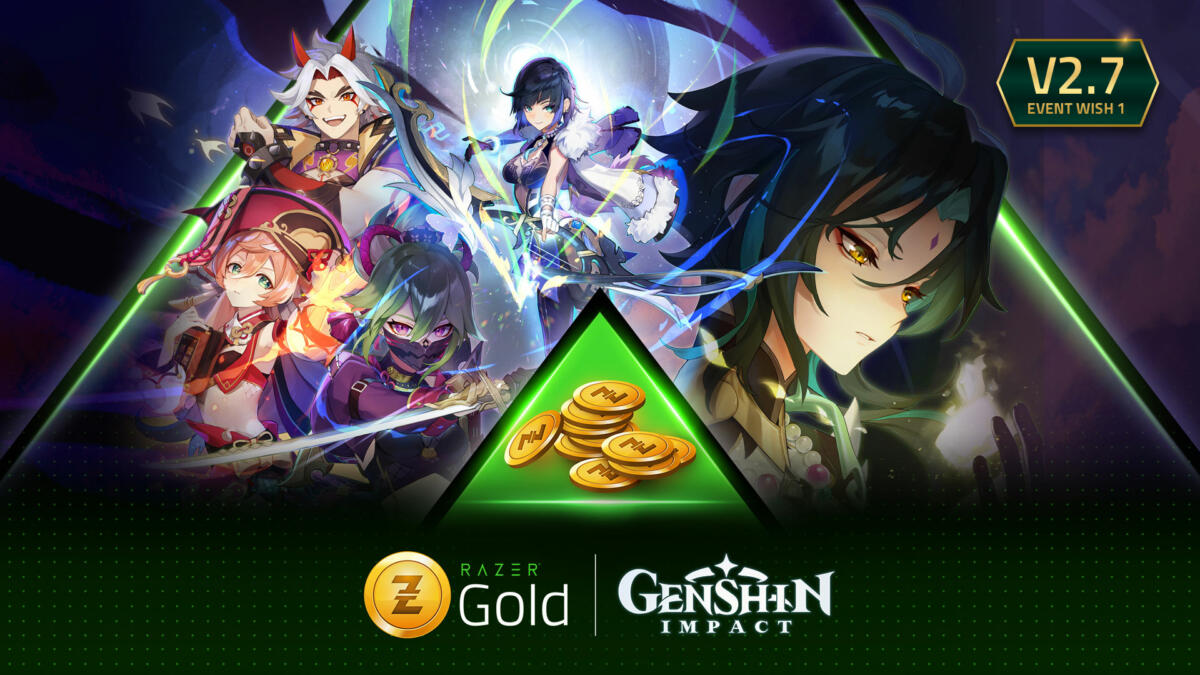 Razer Gold Beri Kejutan di Genshin Impact Versi 2.7