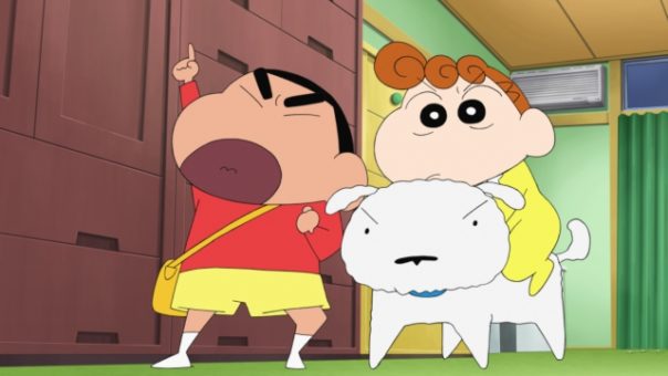 Penyayang Hewan | sifat positif Shinchan