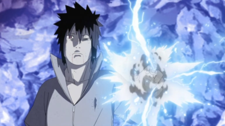 Sasuke Bisa Menciptakan Amaterasu Dengan Mata Kanannya