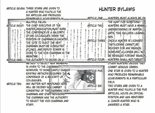 Sistem Bintang Di Hunter X Hunter
