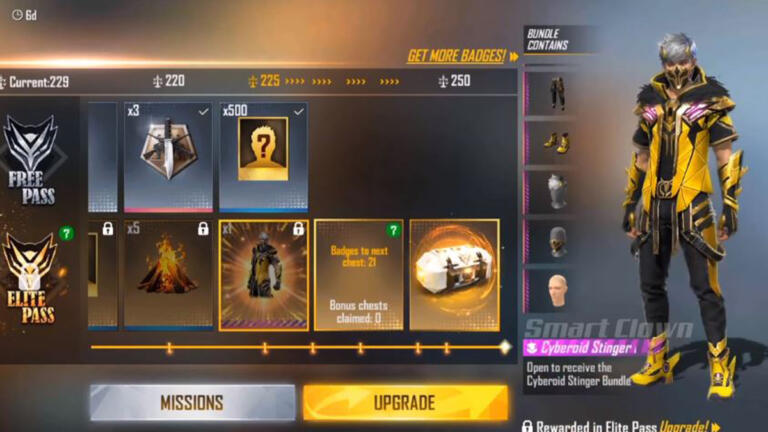 Bocoran Bundle Elite Pass FF Season 50 Juli 2022!