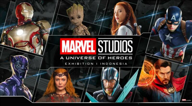marvel studios exhibition indonesia