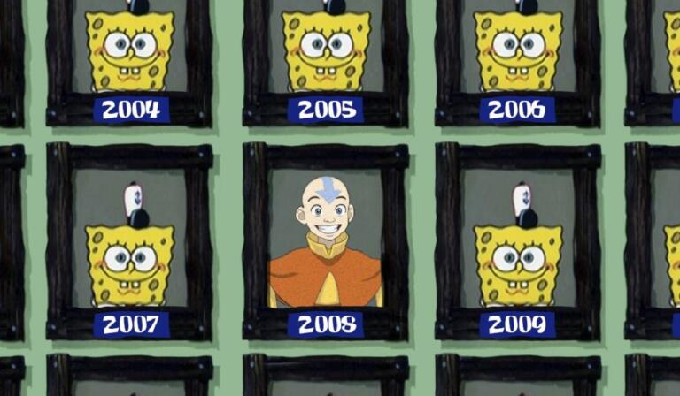 Beginilah Cara Avatar: The Legend of Aang Mengalahkan SpongeBob SquarePants Di Penghargaan Nickelodeon Tahun 2008