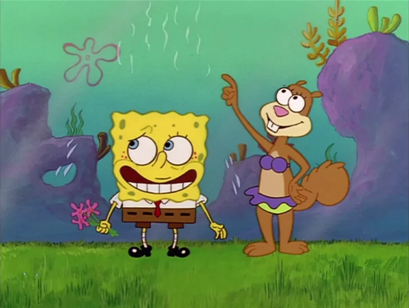 Nickelodeon Spongebob Squarepants Spongebob Sandy