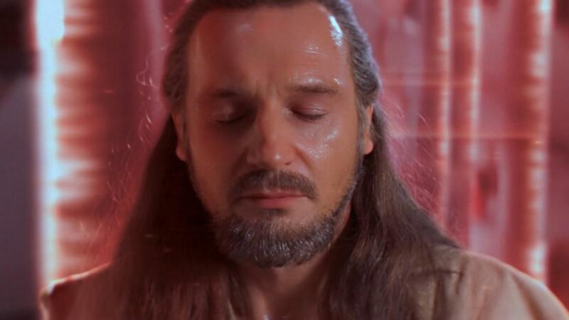 liam neeson qui-gon jinn obi-wan kenobi