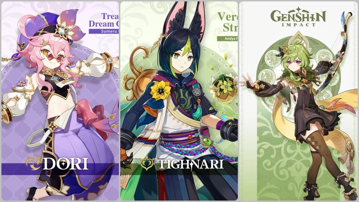 Akhirnya Terungkap. Inilah Karakter Genshin Impact Dari Sumeru