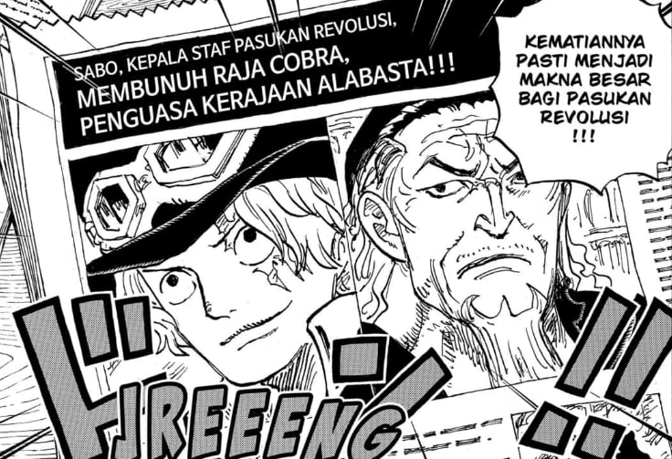 Berita Kematian Nefertari Cobra | Manga One Piece 1054