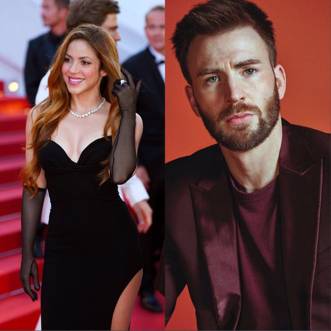 Bola Net Shakira Chris Evans