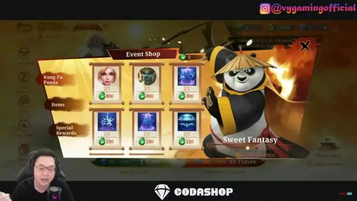 Event Mlbb X Kungfi Panda